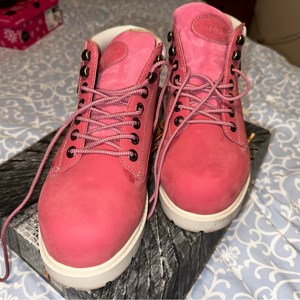 Lugz Drifter Fushia/grey